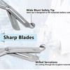 HTI Trauma Shears 7.25" All-Purpose Stainless Steel Paramedic, ER Nurse,
