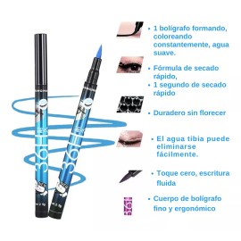 Universo en Linea Delineador Ojos Eyeliner Make Up Larga Duración Waterproof F
