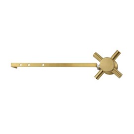 Kingston Brass KTDXD7 Concord Universal Front or Side Mount Toilet Tank Lever, Brushed Brass