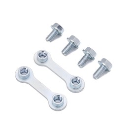 VPZMT 2 Bone Link Blocks And 4 Bolts Fits for Vance and Hines Exhaust Hardware Kit 21989