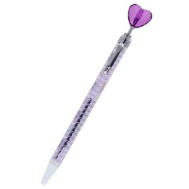 Sunstar Stationery Sanrio Character Oil Based Ballpoint Pen with Mascot Y2K Kuromi S4655192