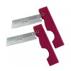 Derma-Safe Derma Safe Folding Razor Knife 10 pack Red for