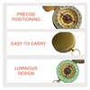 Professional Outdoor Compass Set - 2-Pack Durable Hiking Compass with