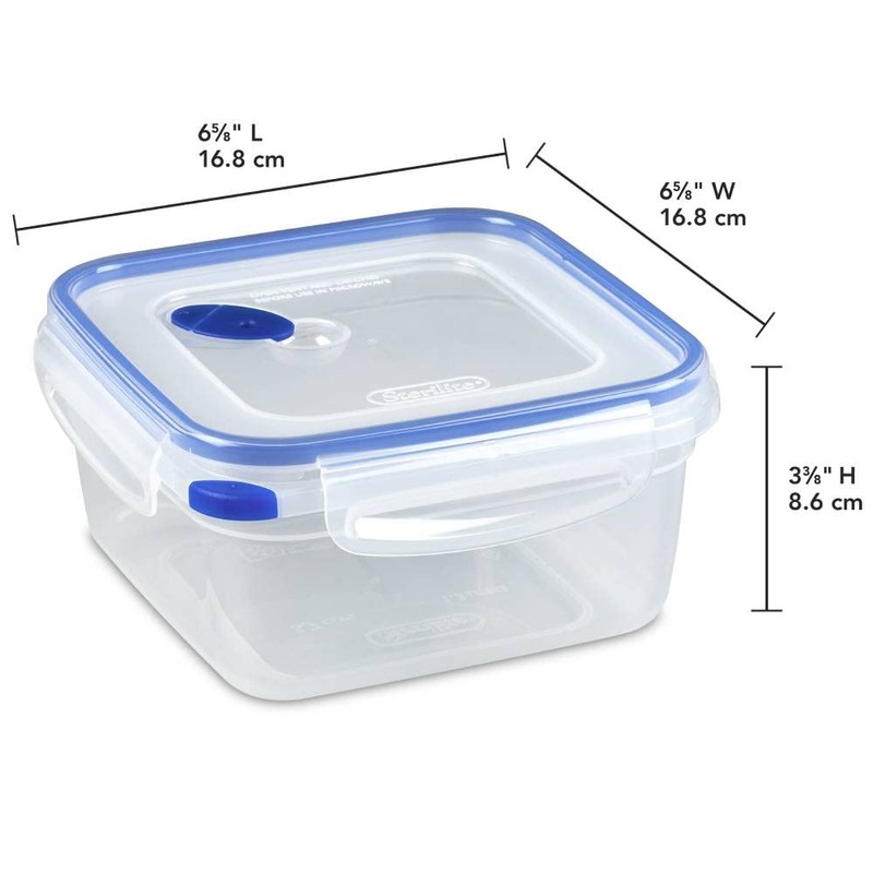 Ultra 45.6 Oz. Square Container