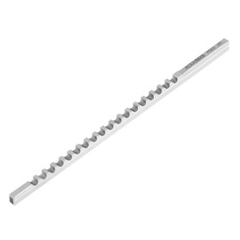 Accusize Industrial Tools 3mm-A H.S.S. Keyway Broach, 13/64''-1-1/8'' Length of Cut, Requires 1 Shim, 5001-0004