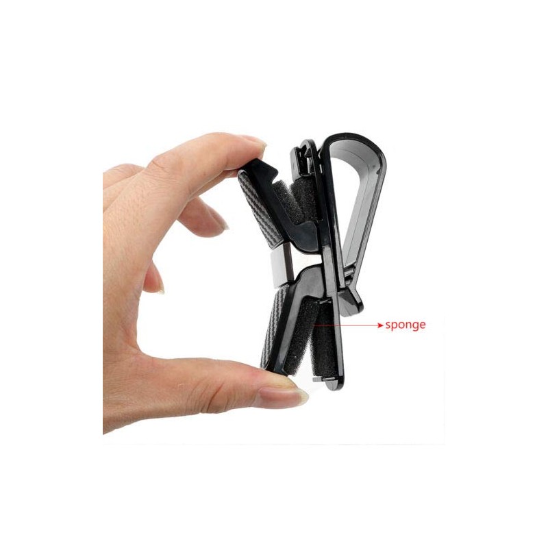 Riloer Car Sun Visor Sunglasses Card Ticket Holder Clip