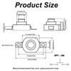 DC 30 V 0.5 A Mini Switch Push Button, Tactile