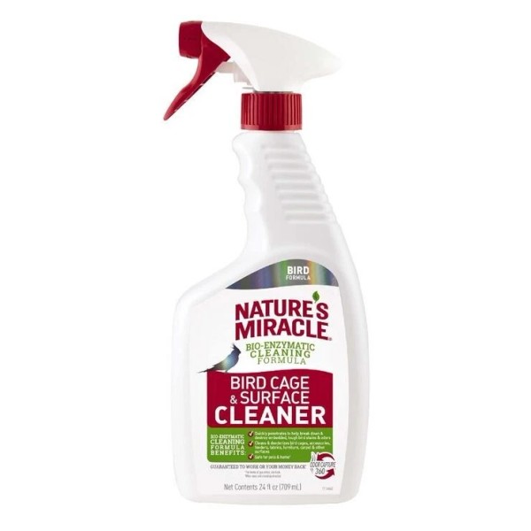 Branded Nature's Miracle Bird Cage & Surface Cleaner, 24 fl