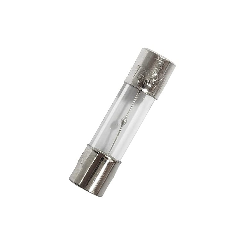 Yoiilnz 20 pcs T6.3AL250V Glass fuses Slow-Blow 5x20mm Time-Lapse 6.3