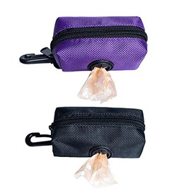Love Dream Dog Poop Bag Holder Leash Attachment, Dog Waste Bag Dispenser, Fits Any Dog Leash for Waiking Running and Hiking
