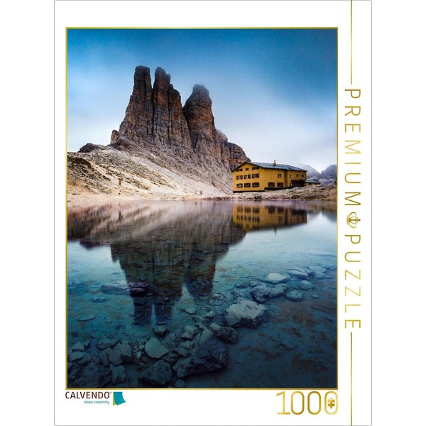 CALVENDO Puzzle Vajolet Towers in The Rose Garden Group 1000