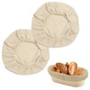 2PCS Bowl Covers for Bread Proofing, 9.8" Bread Cover for