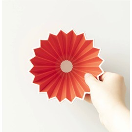 k-ai origami dripper M size red *Dripper holder sold separately