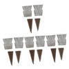 TEHAUX 4sets Axe Wedge Replacement Kit Cone Shaped Wedges for