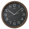 Seiko Shigato Wall Clock, Black