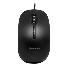 Vorago Mouse MO-100 Alámbrico USB 800/1,200 Dpis Optico Durable Precision Ideal para Oficina Escuela Tareas Laptop