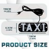 YSY Taxi Sign, LED Light Logo,on Car Window with DC
