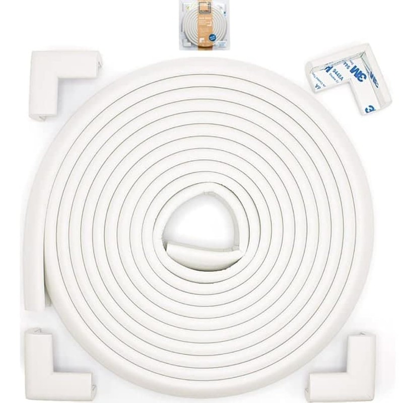 Roving Cove Slimfit Corner Edge Protector for Baby Proofing (Small