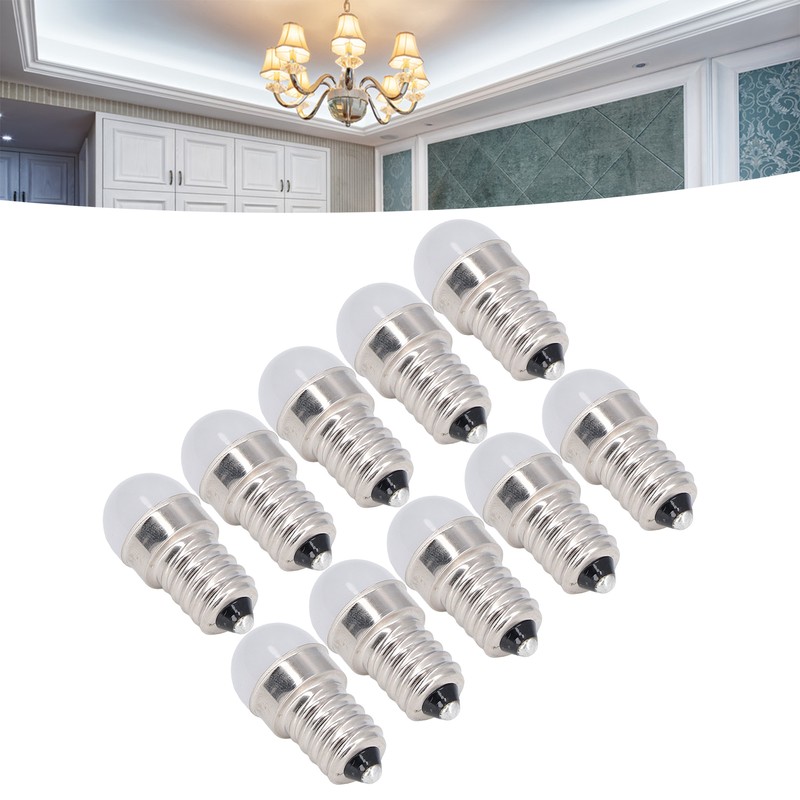 10pcs E14 Bulbs Energy Saving Warm White Light LED Small