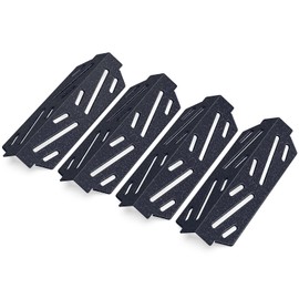 QuliMetal Grill Heat Deflectors for Weber GS4 Genesis II E-410, E-415, E-435, Grill Parts for Weber Genesis II LX E-440 Series Gas Grills, Porcelain Steel 16GA Heat Plates Parts for Weber 66686 66041