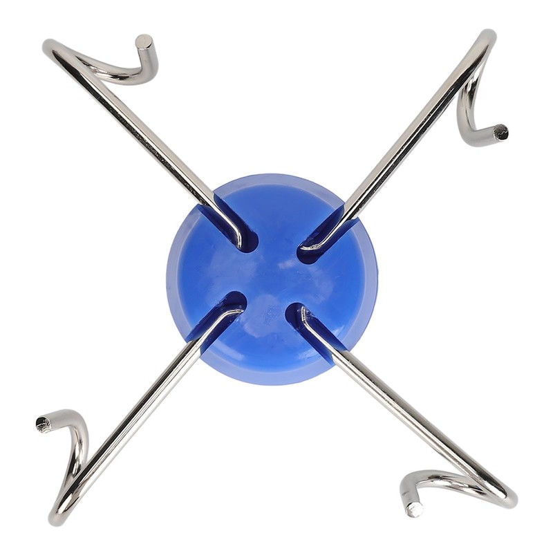 2PCS IV Pole Hooks Metal Infusion Stand Hook Drip Bag