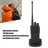 Wireless Walkie Talkies Rechargeable Handheld 2 Way Radio 5W Efficient