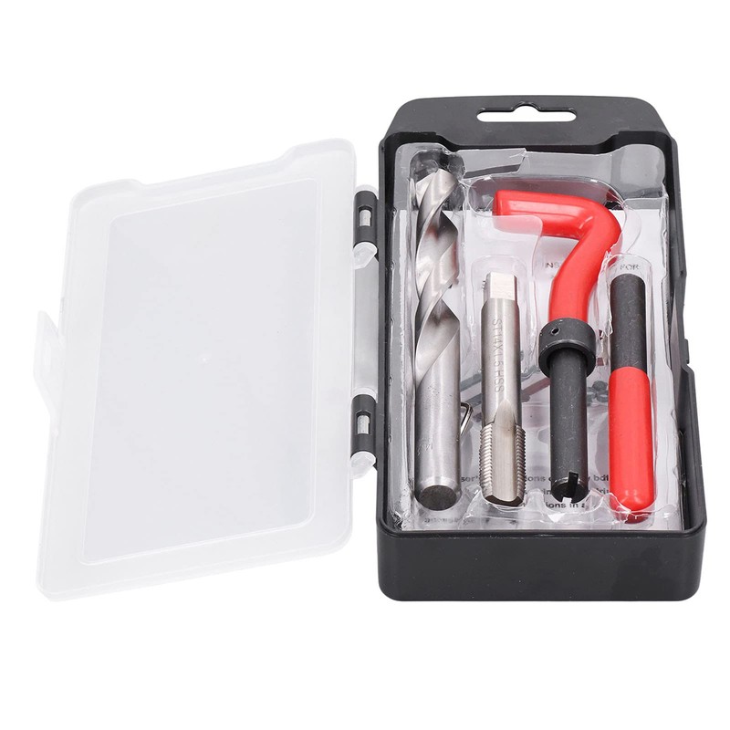 Fafeicy Thread Repair Kit, 15 Pieces/Set M14 x 1.5 mm