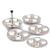 Idli Maker Stand Stainless Steel (5 Plates - 20 Idli