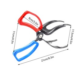 Fishing Gripping Tool, Fish Control Device, Fishing Gadgets, Hand Controller Tool, Fish Gripper Tool, Fishing Clamp, Fishing Accessories Fishing Gripper Tool (Small)