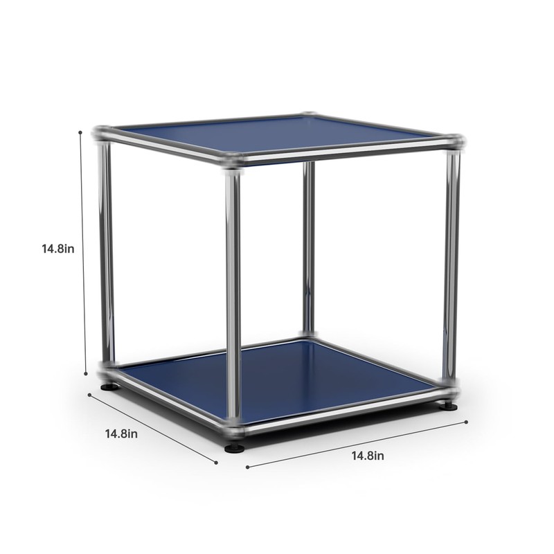 Modern 15‘’ Nightstand Durable, Sturdy, for Bedroom & Living Room,