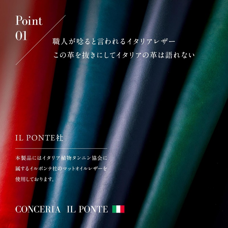 [TASUKI] Italian Leather Genuine Leather Wallet, Round Zipper, First-class Wallet,