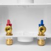 EFIELD Premium Washing Machine (Laundry) Outlet Box with Center Drain,