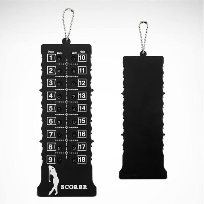Selxran 2 Pcs 18 Hole Golf Stroke Counter Golf Score