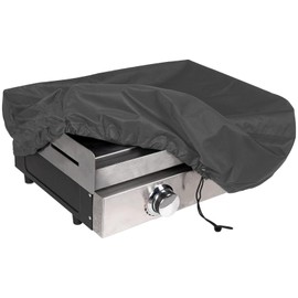 MFPMTUXO Plancha Waterproof Protective Cover for Plancha, UV-Resistant 600D Oxford Fabric (60 x 45 x 25 cm, Black)