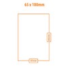 Ultra Pro UP Lite Board Game Sleeves 65 mm x