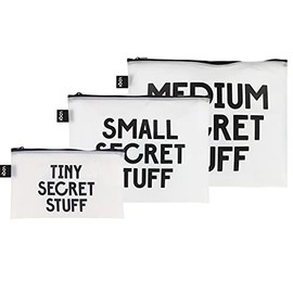 LOQI Snask Secret & Classified Zip Pockets Multicolor S M L Modern Multicolor S M L Modern Multicolor S M L Modern, multicoloured, Modern