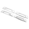 4 Sets Exterior Door Handle Cover ABS Chrome Weatherproof Replacement