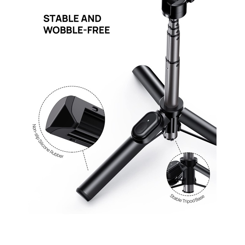 Lamicall All Lock Selfie Stick & Tripod, Romicall, All-Lock, Tripod