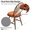 Shinnwa Dining Chair Cushions Set of 2, High-Resilience Foam Windsor