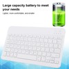 Keyboard 10 Inch UltraThin Wireless for Bluetooth Intelligent Computer Supplies(Arabic