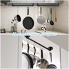 boshangjia Pot Pan Rack Wall Mounted Set of 2, 21"