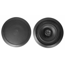 Universal (6) Rockville HC85 8" Inch 700 Watt Black In-Ceiling Home Theater Speakers 8 Ohm