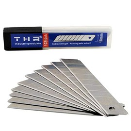 Snap-off blades, pack of 100, 18 mm, 0.5 mm, replacement blades