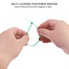 sourcing map 250PCS Cable Zip Ties 12 Inch, Self-Locking Nylon