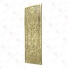 Adonai Hardware 10 Inch "Nezib" Decorative Brass Push Plate (Satin