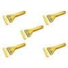5 Pack Window Scraper - Decorators and Painters Tool for Removal of Paint from Glass & Windows - 5 Scrapers with Guard