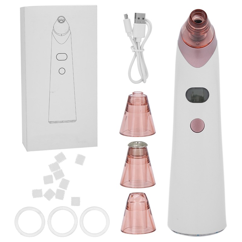 Electric Blackhead Remover Facial Acne Comedo Extractor Rechargeable Blackhead Suction