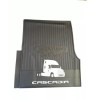 Freightliner Cascadia OEM Black Rubber Floor Mats 2Pc with Gray