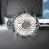 USB Car Cooling Fans for Backseat - 3 Speeds Carseat