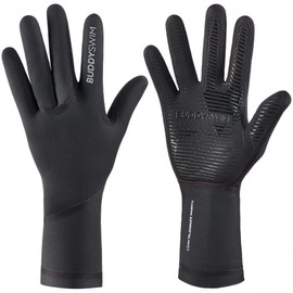 BUDDYSWIM 2.5mm Thick Neoprene Outdoor Swimming Gloves Cold Insulating Gloves Neoprene Gloves Ideal for Diving, Underwater Sports, Surfing and Water Working